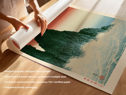 Sea Stack Pine Print