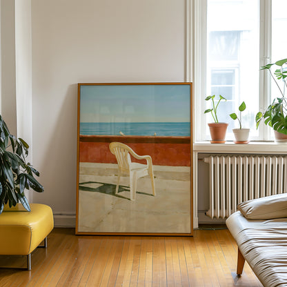 Seaside Chair Print