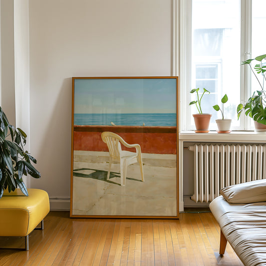 Seaside Chair Print