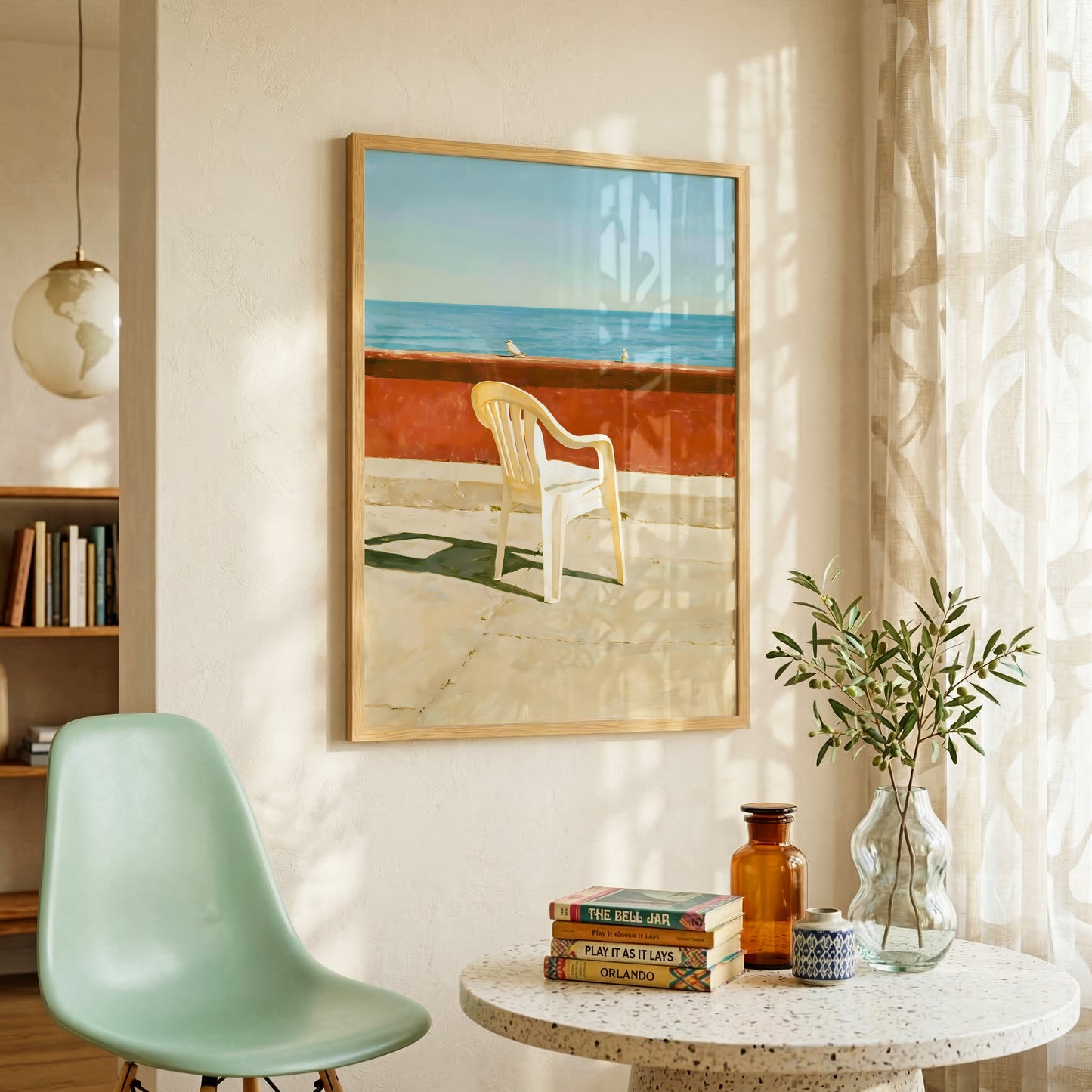 Seaside Chair Print