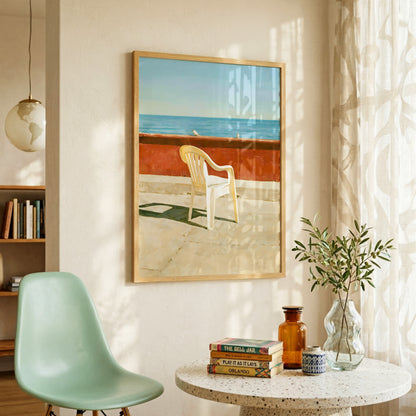 Seaside Chair Print