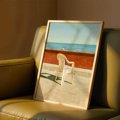 Seaside Chair Print