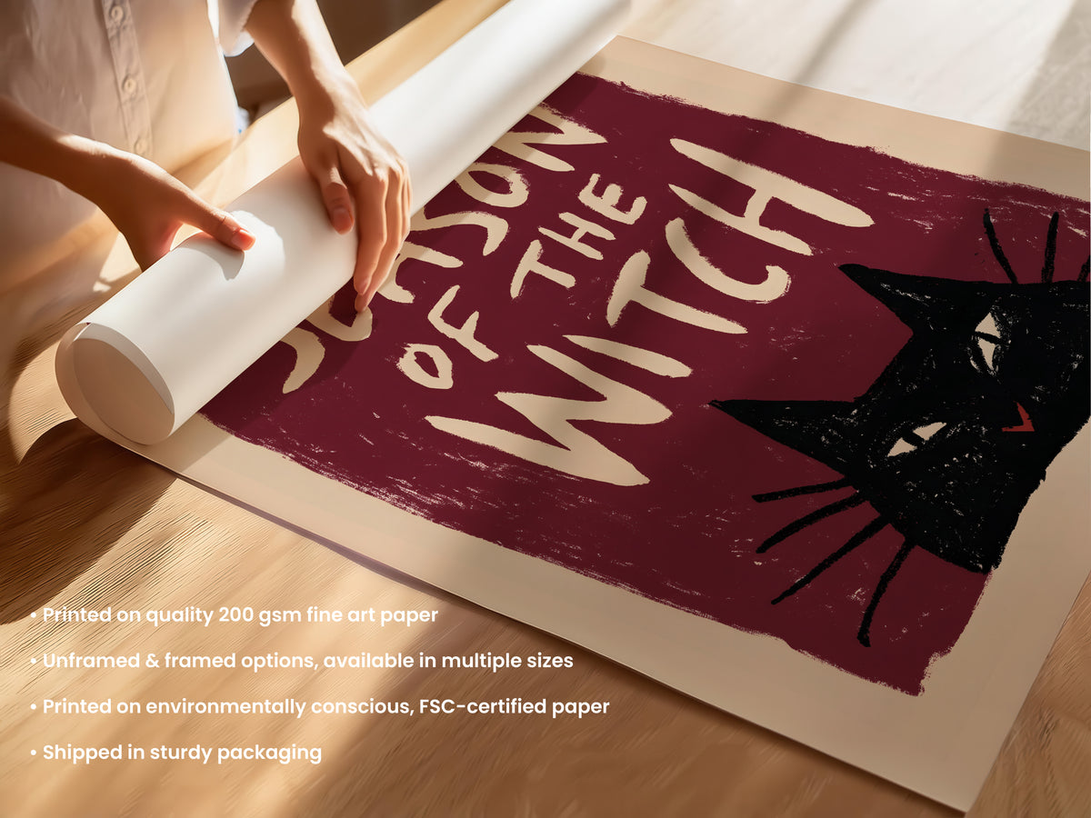 Season of the Witch Cat Print Unframed (UF & F).jpg
