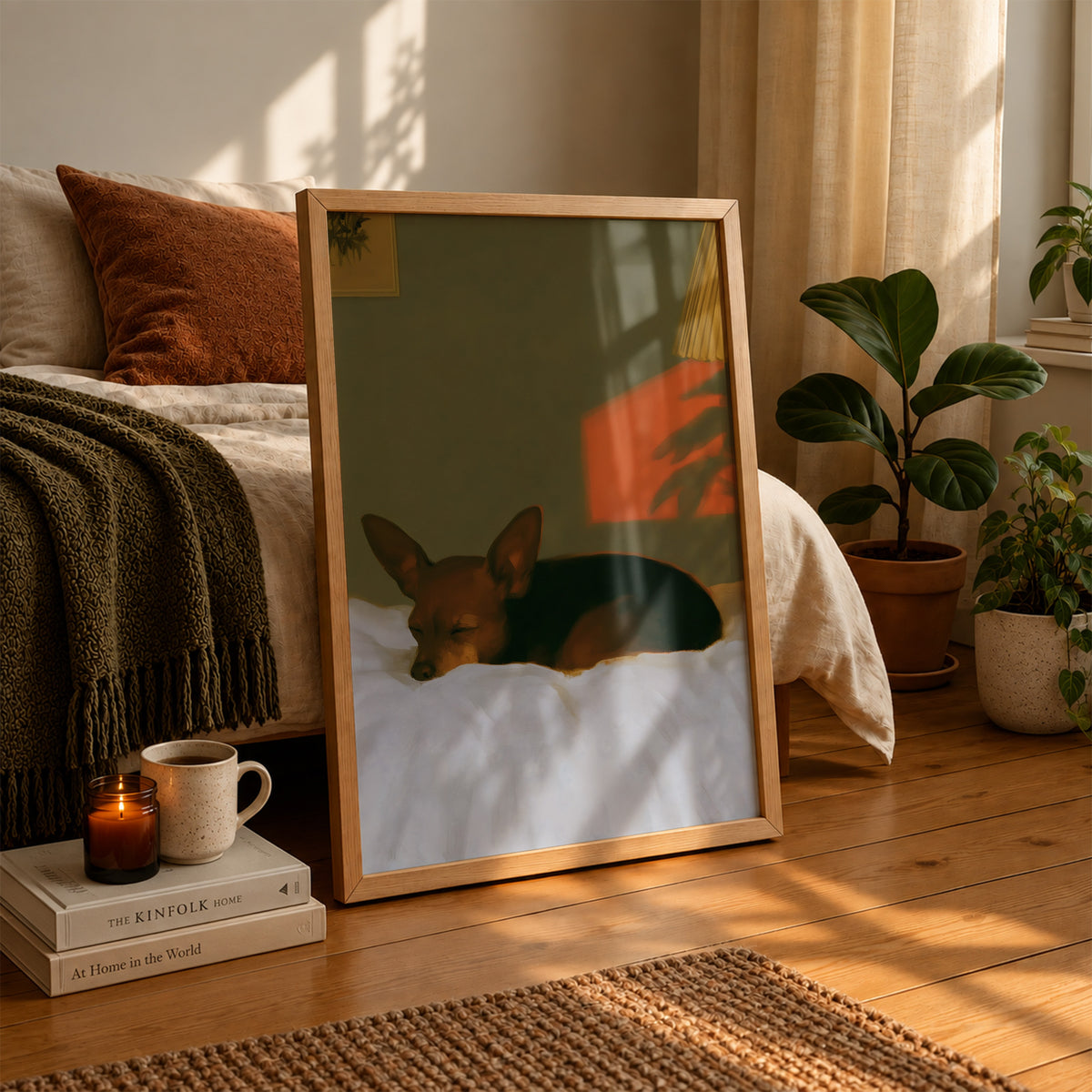 Sleeping Chihuahua Print 04 Living Room 23 (autumnal).jpg