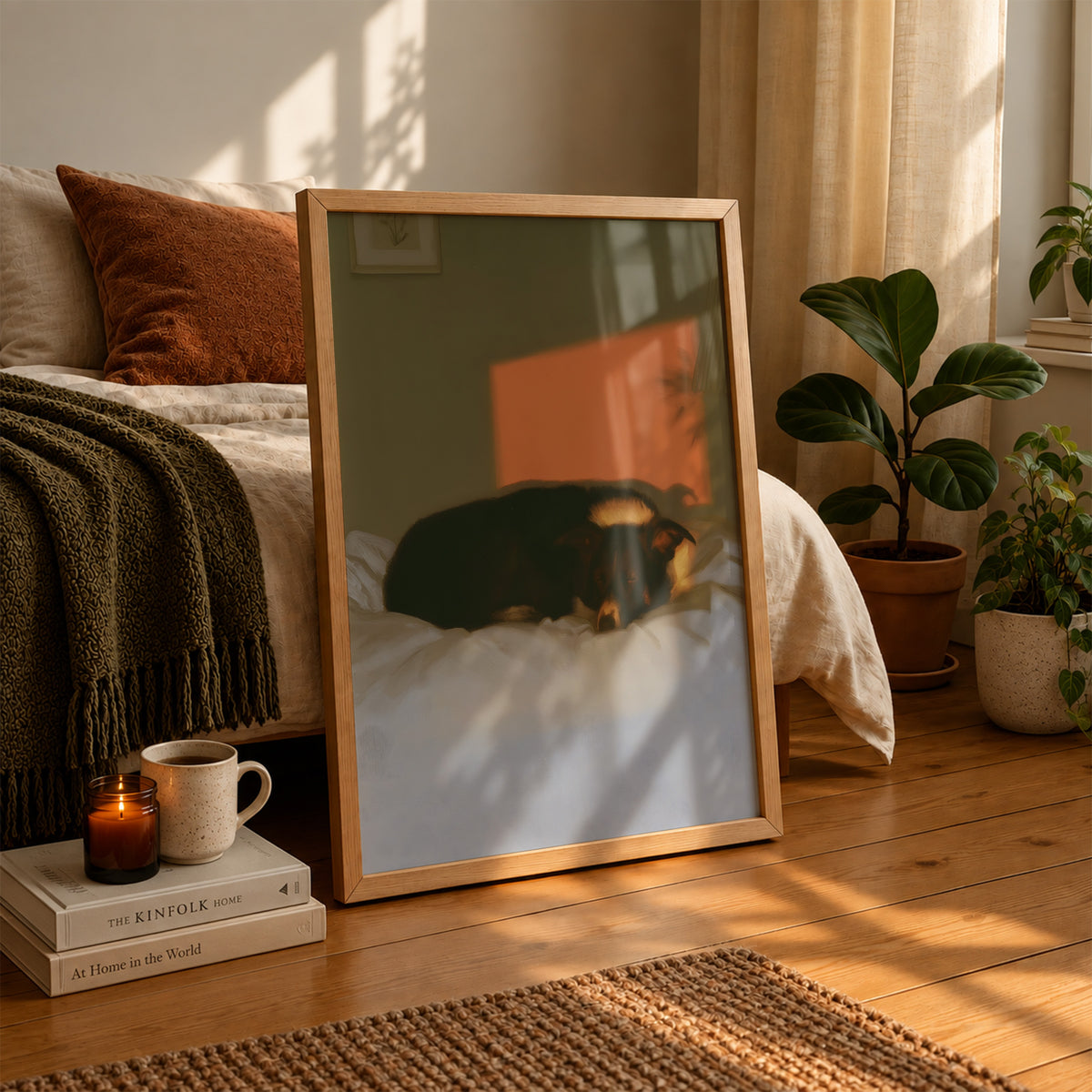 Sleeping Rottweiler-Style Print 04 Living Room 23 (autumnal).jpg
