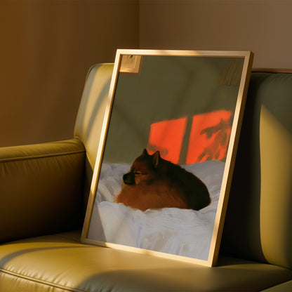 Sleeping Shiba-Style Print 02 Autumn mockup 7.jpg
