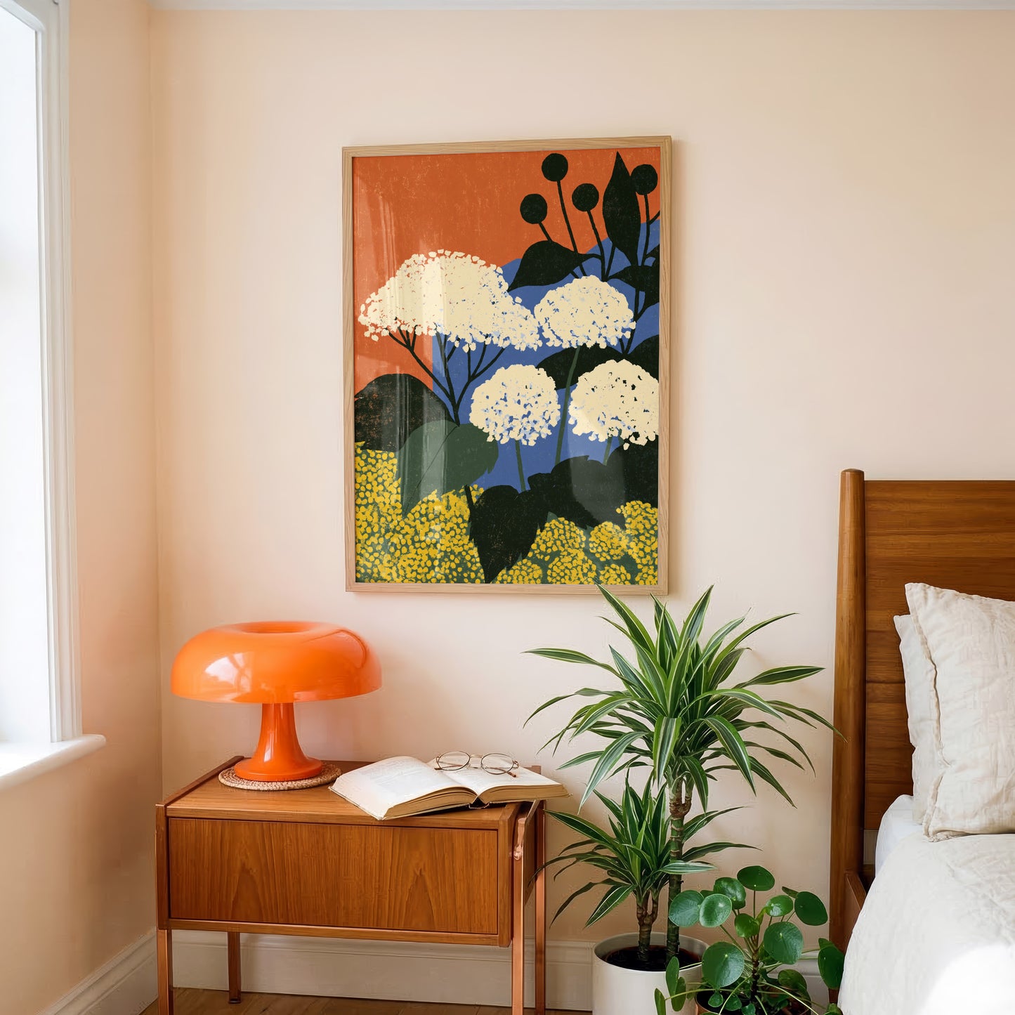 Snowball Hydrangea Print