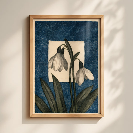 Snowdrop Botanical Print 01 MASTER-portrait.jpg