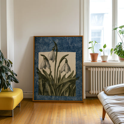 Snowdrops Botanical Print 02 Living Room-media-4.jpg