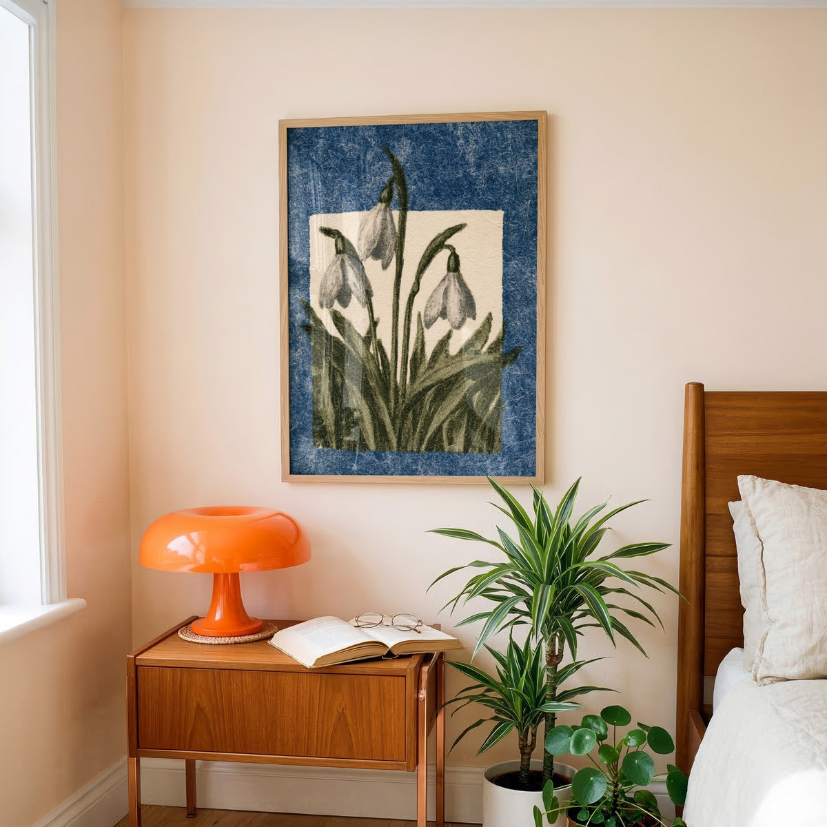 Snowdrops Botanical Print 08 Living Room-media-11.jpg