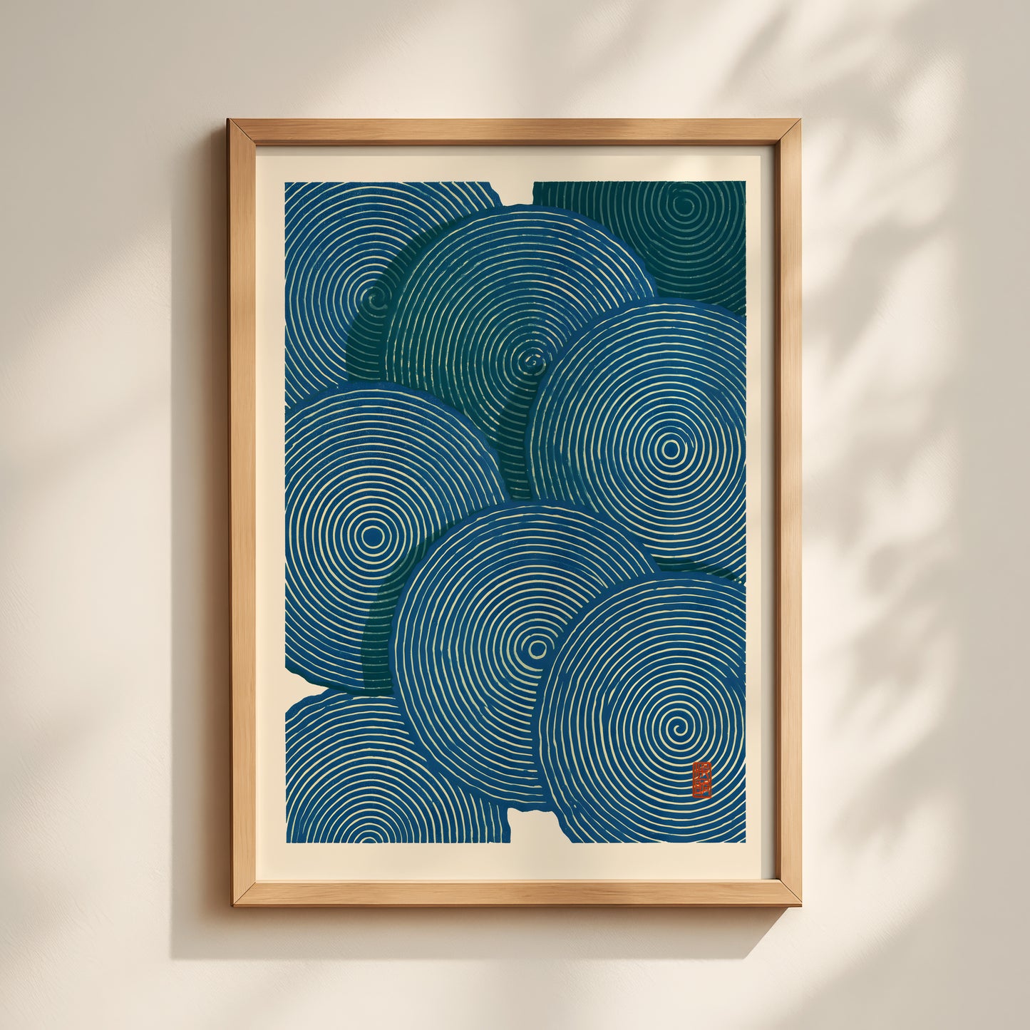 Spiral Circles Print