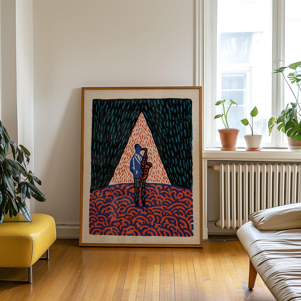 Spotlight Saxophonist Print 002 Living Room-media-4.jpg