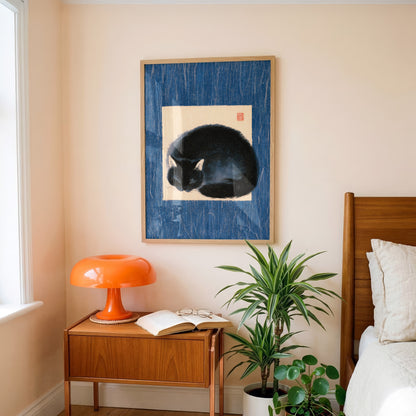 Sumi-e Black Cat Print 08 Living Room-media-11.jpg
