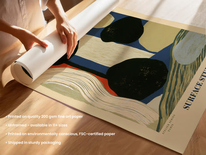 Surface Studies Abstract Art Print