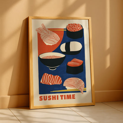 Japanese Sushi Print