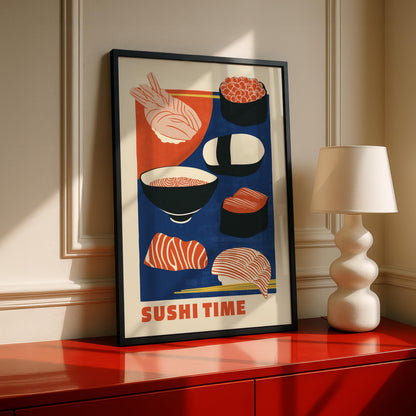 Japanese Sushi Print