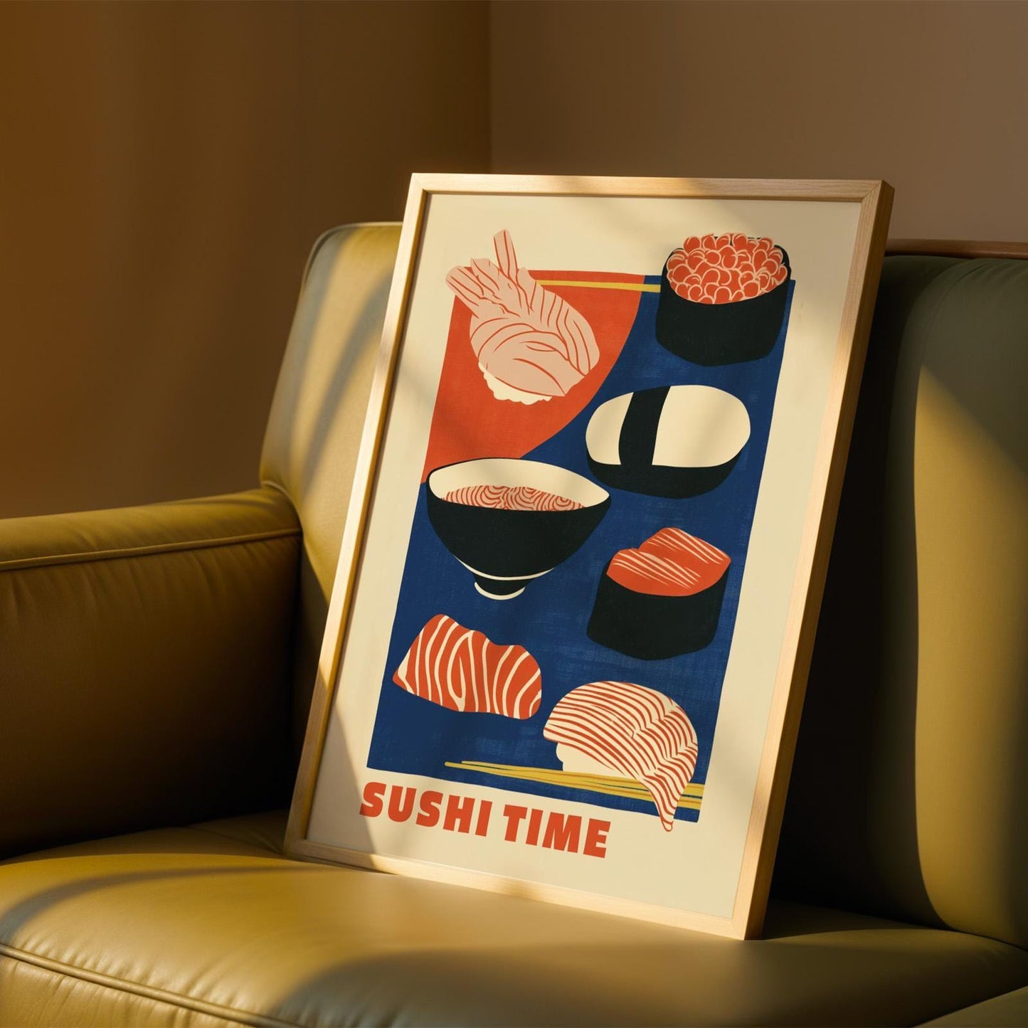 Japanese Sushi Print
