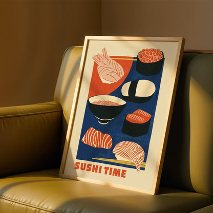 Japanese Sushi Print
