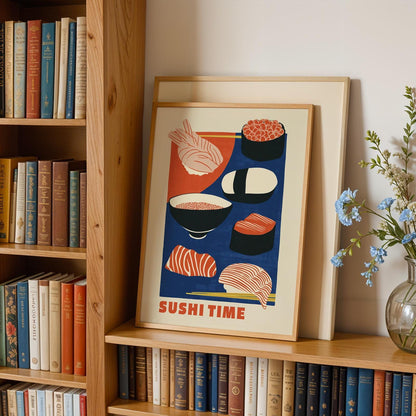 Japanese Sushi Print