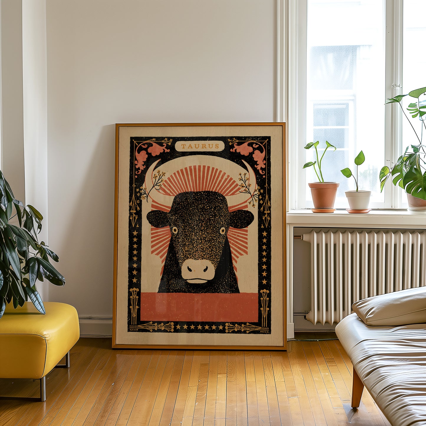Taurus Zodiac Print