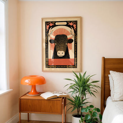 Taurus Zodiac Print