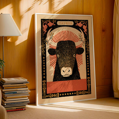 Taurus Zodiac Print