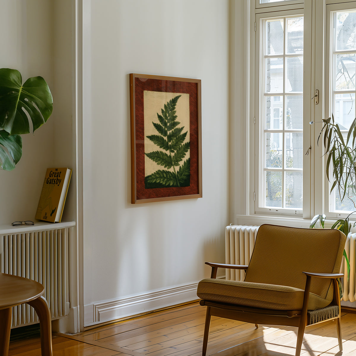 Terracotta Fern Print 05 Living Room-media-7.jpg