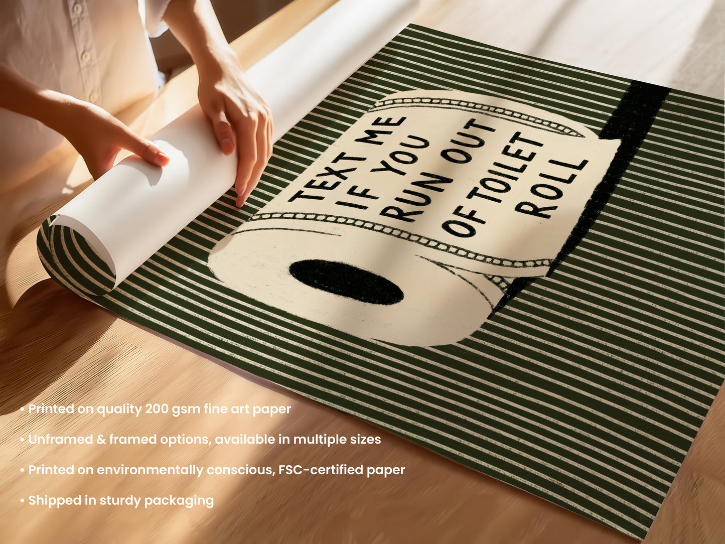 Text Me If You Run Out Print