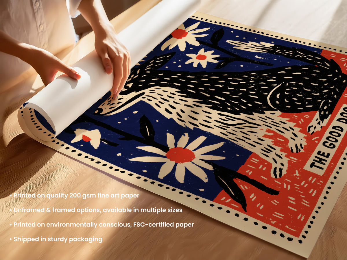 The Good Dog Print 910 Unframed (UF & F).jpg