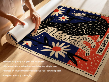 The Good Dog Print 910 Unframed (UF & F).jpg