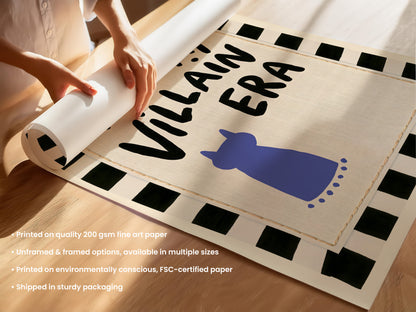 This Is My Villain Era Print