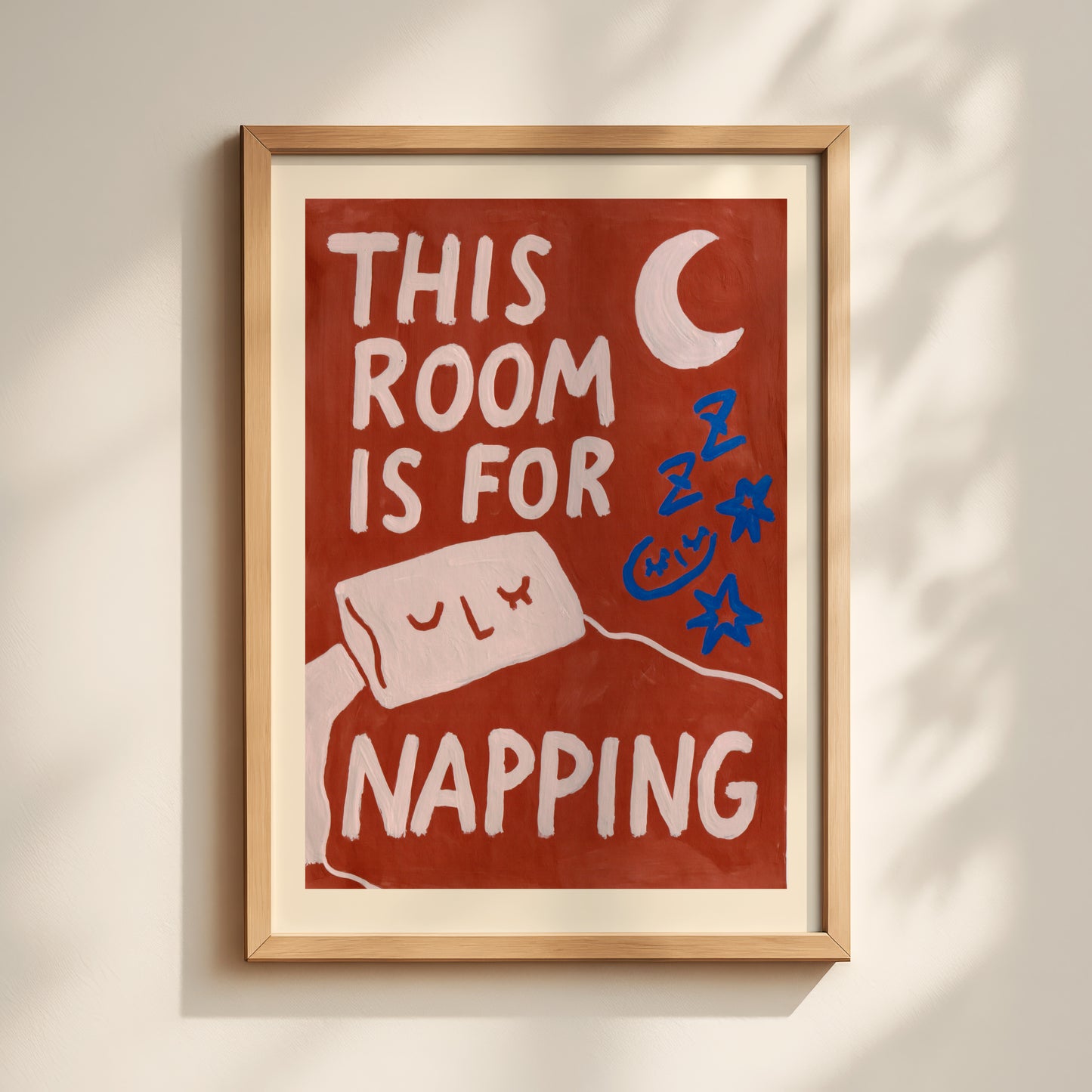 This Room Is For Napping Print