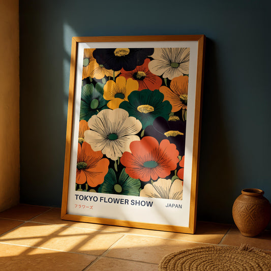 Tokyo Flower Show Print
