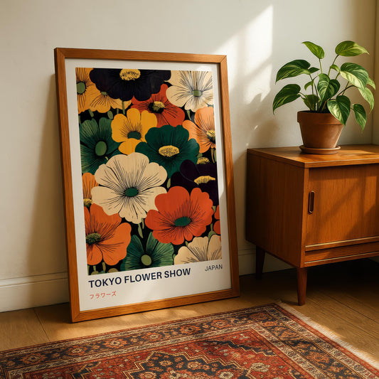 Tokyo Flower Show Print