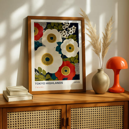 Tokyo Highlands Floral Print