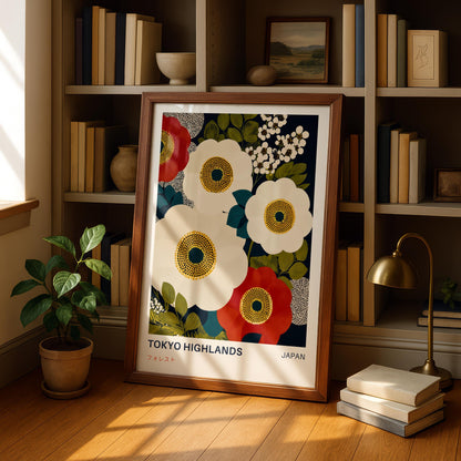 Tokyo Highlands Floral Print