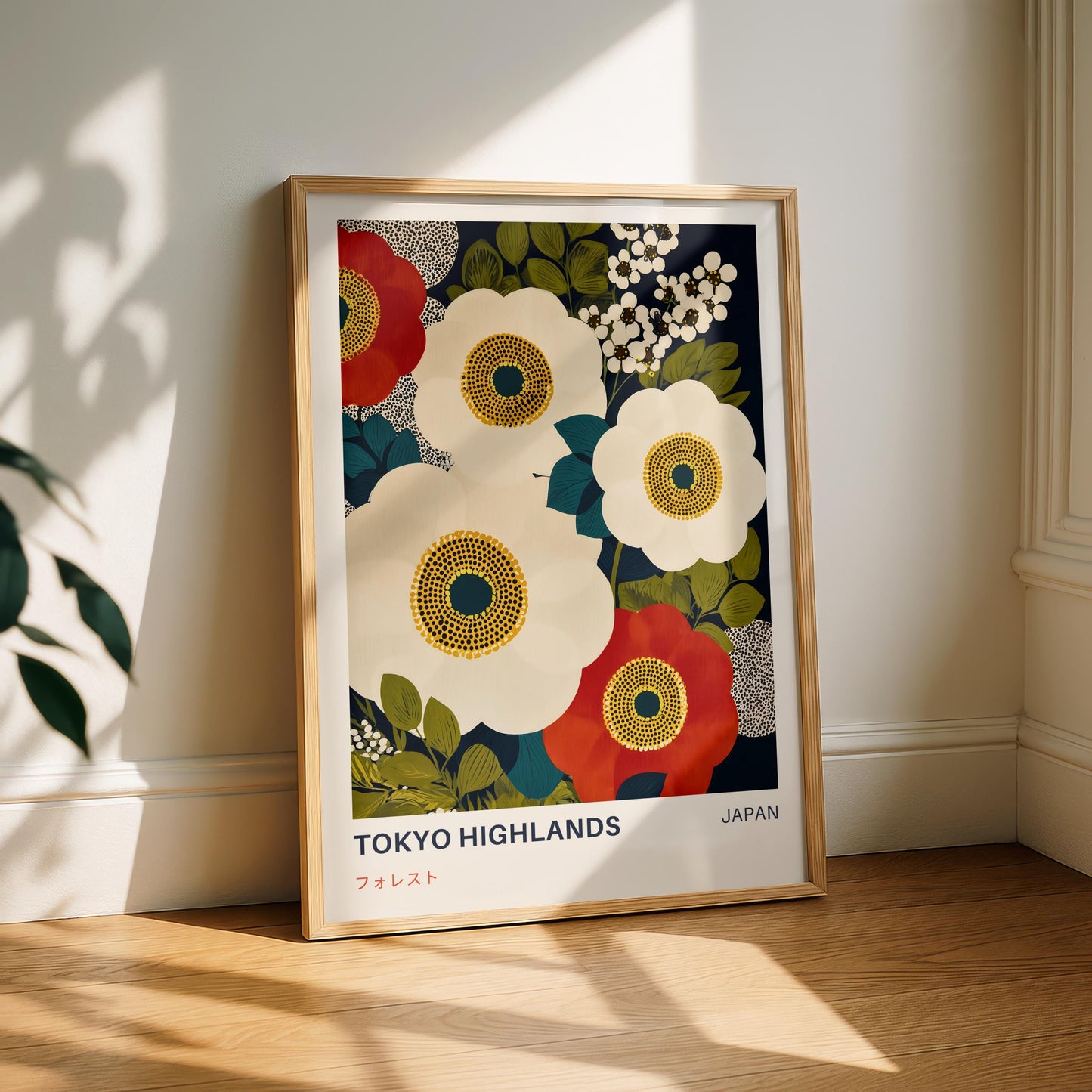 Tokyo Highlands Floral Print