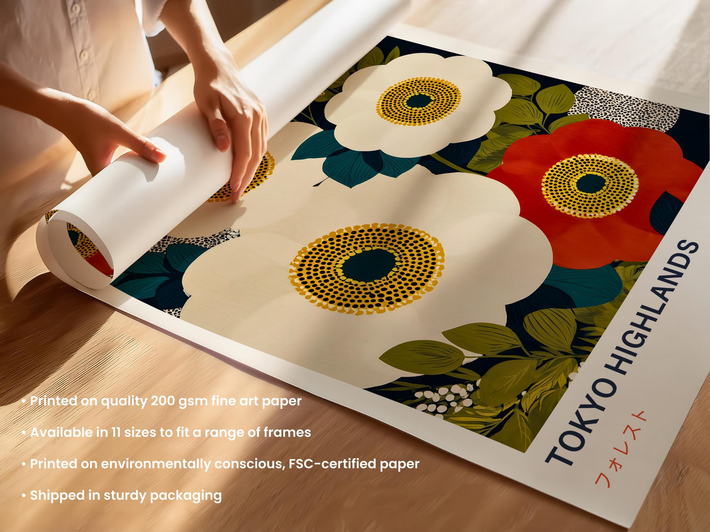 Tokyo Highlands Floral Print