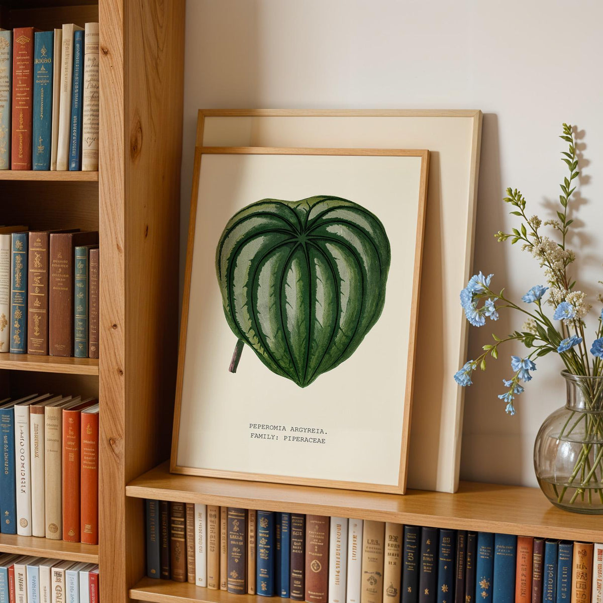 Watermelon Peperomia Print