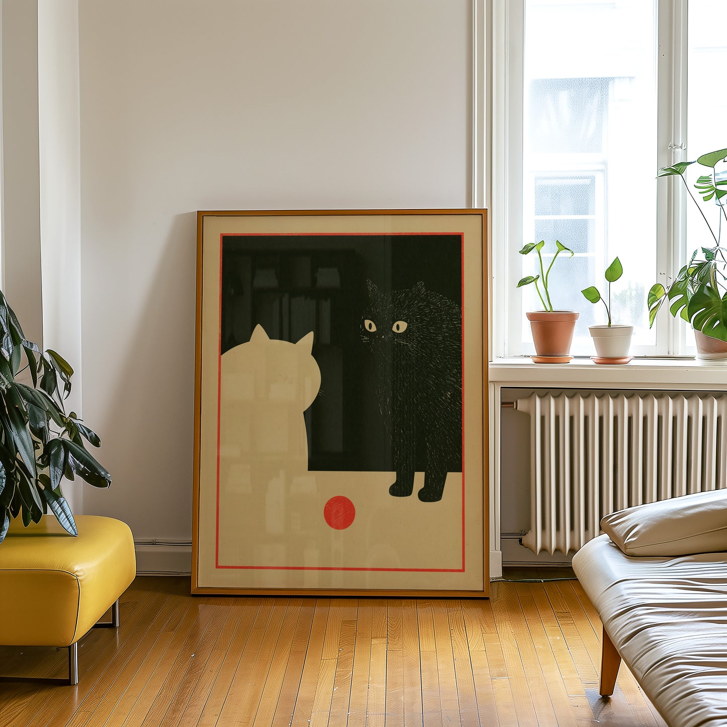 Two Cats Print