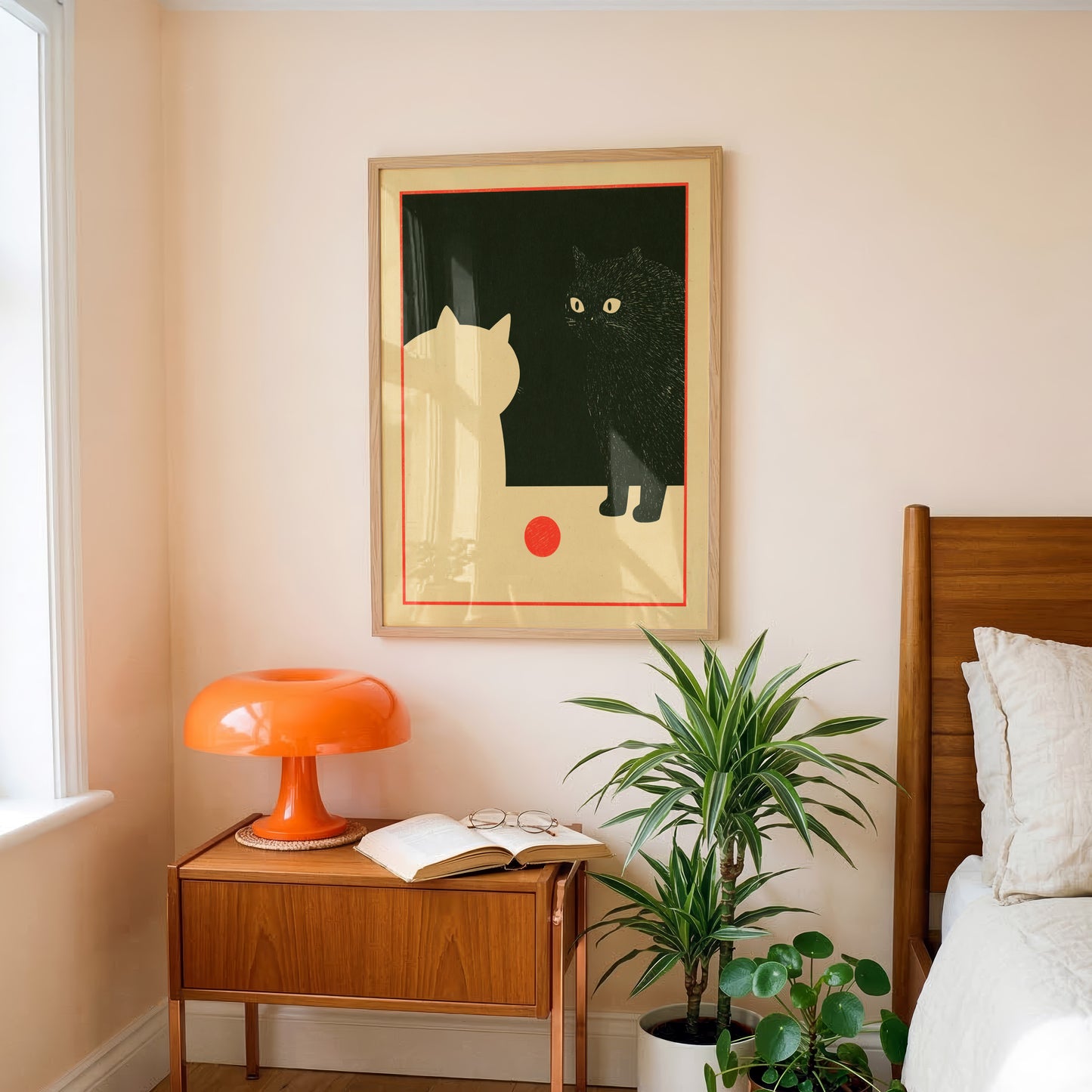 Two Cats Print