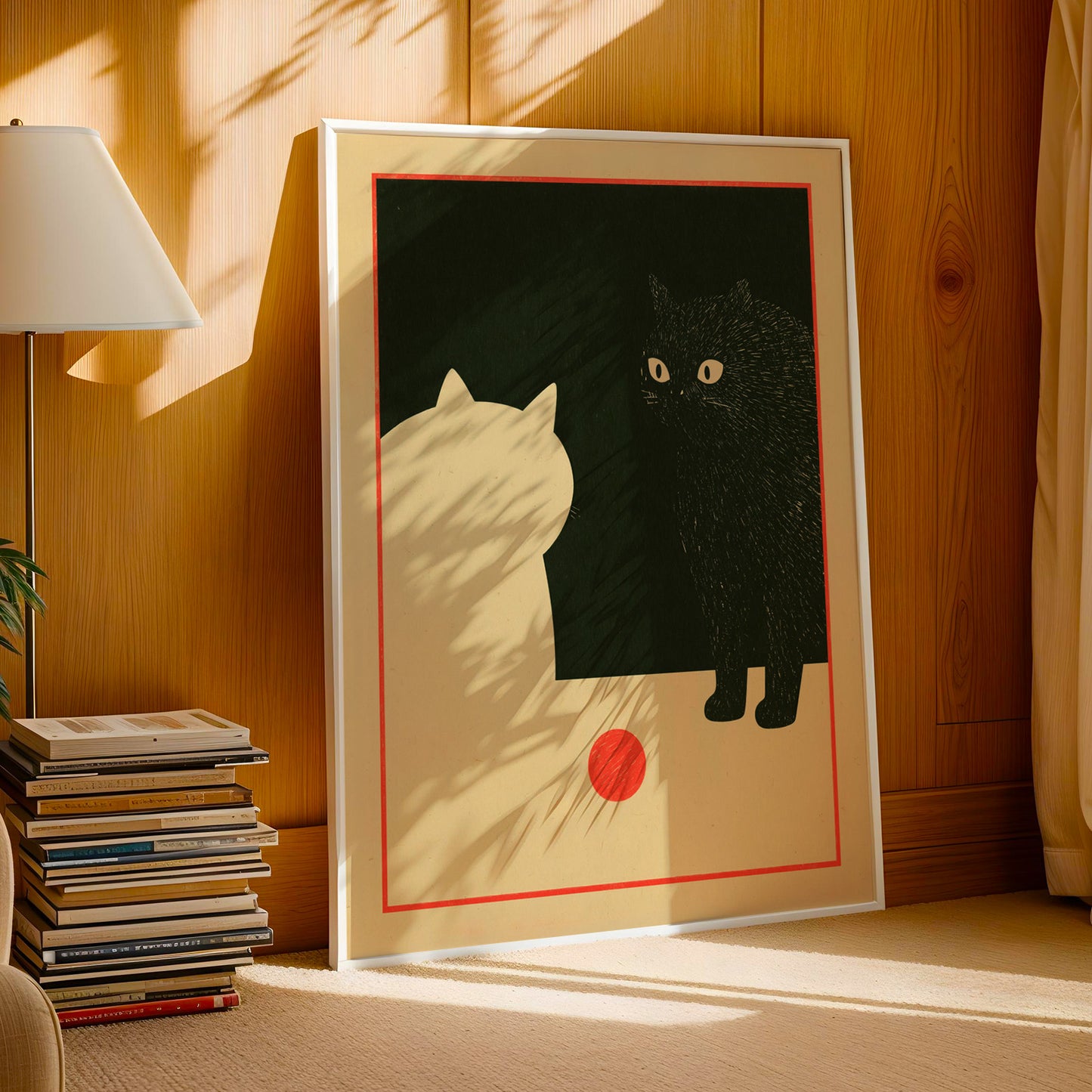 Two Cats Print