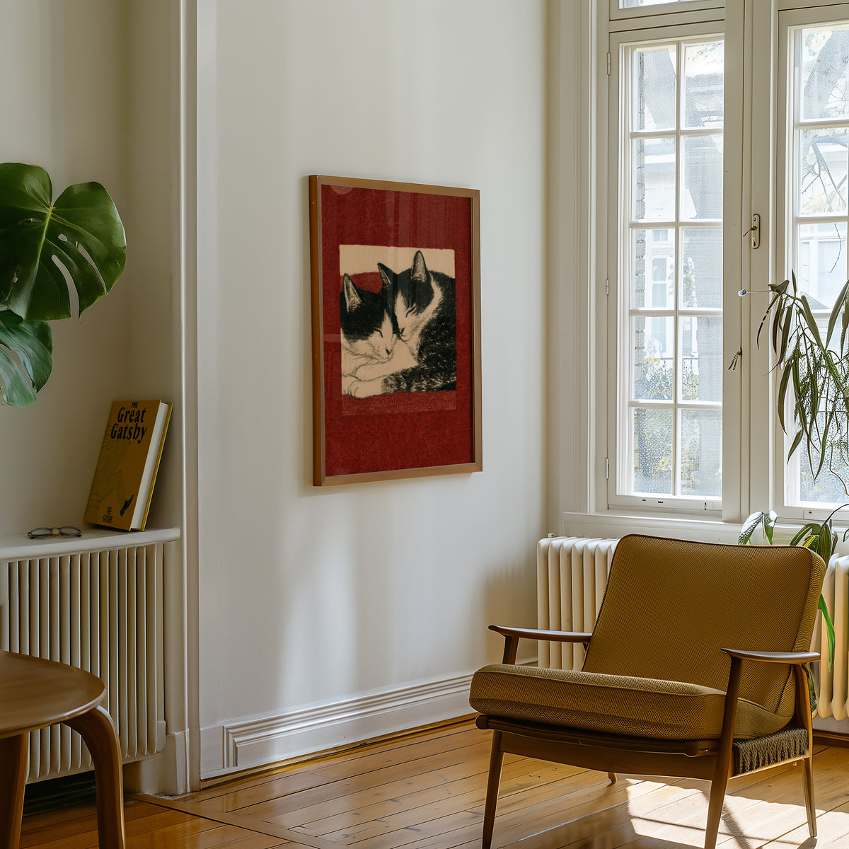 Two Tuxedo Cats Print 05 Living Room-media-7.jpg
