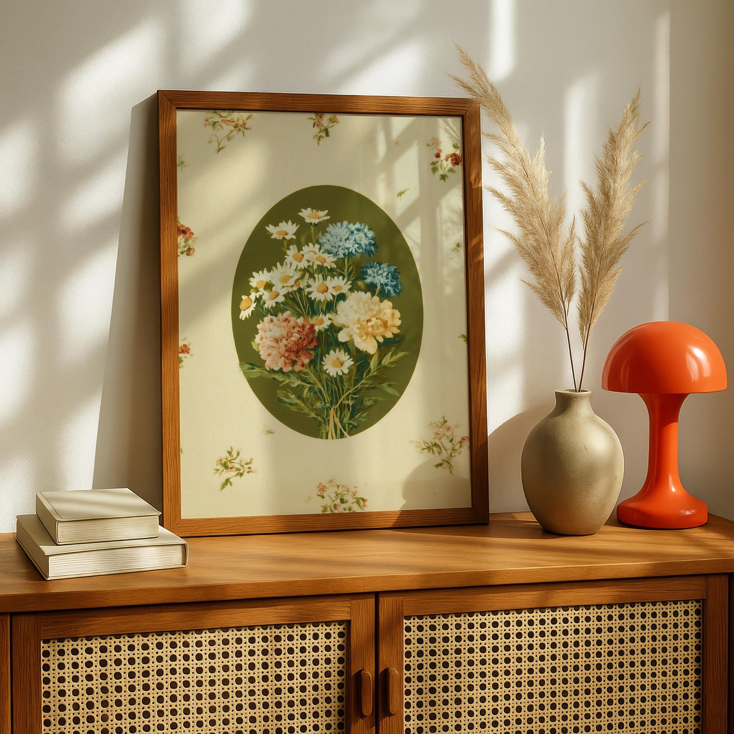 Vintage Floral Bouquet Print