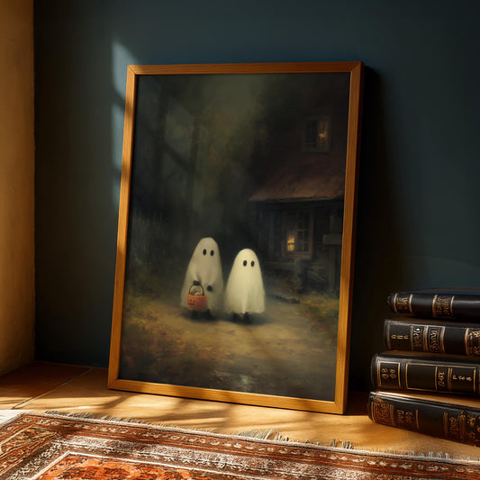 Trick or Treat Ghost Print