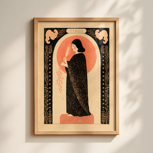 Virgo Zodiac Print