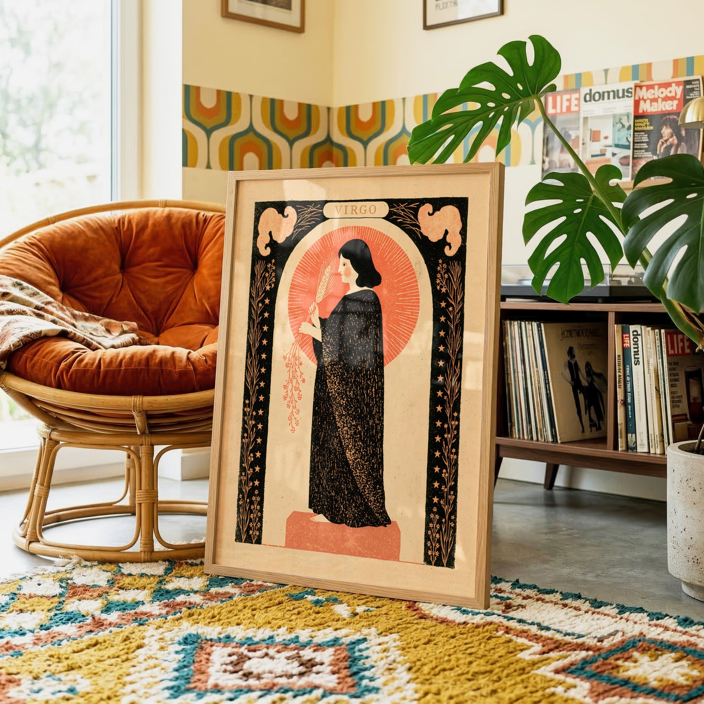 Virgo Zodiac Print