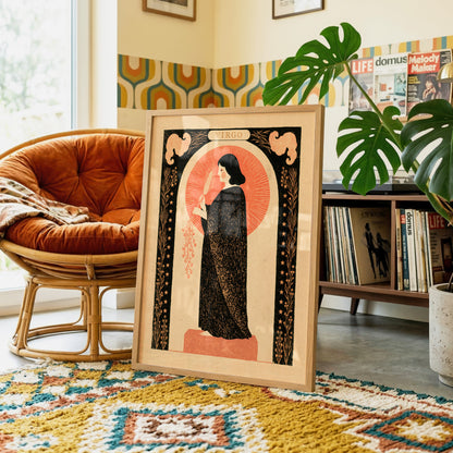 Virgo Zodiac Print
