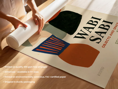 Wabi Sabi Objects Print — Warm