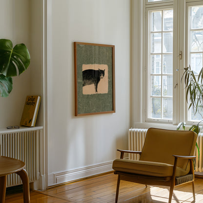Watchful Tuxedo Cat Print 05 Living Room-media-7.jpg